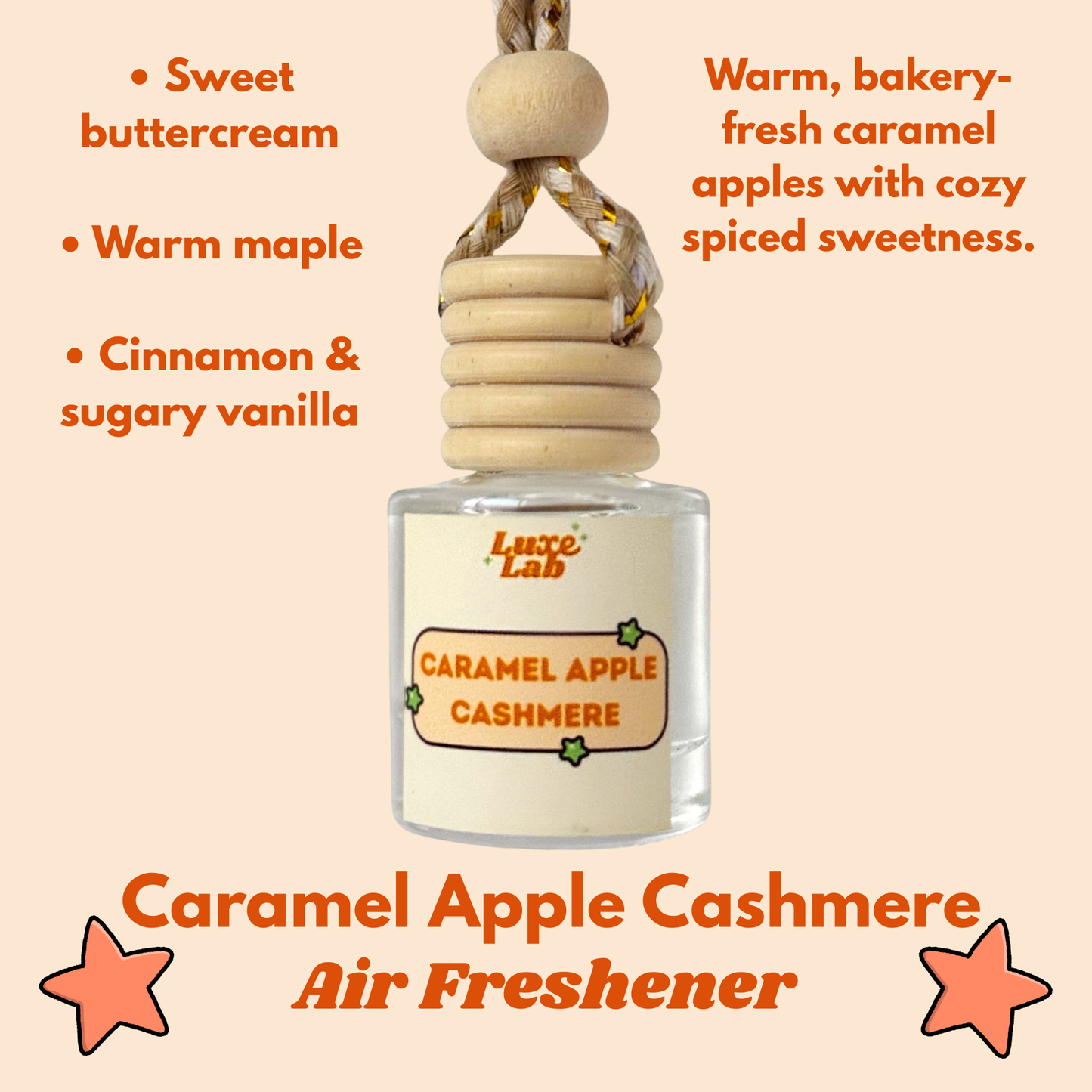 Caramel Apple Cashmere Air Freshener