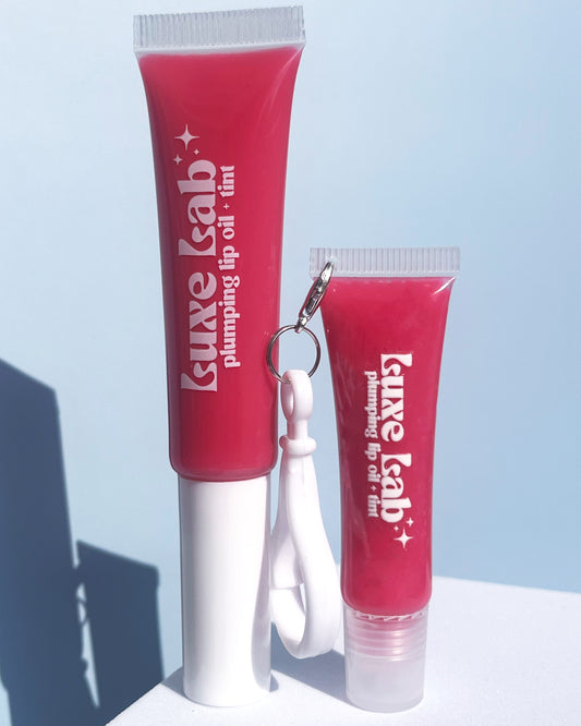 Plumping Lip Oil + Keychain Duo