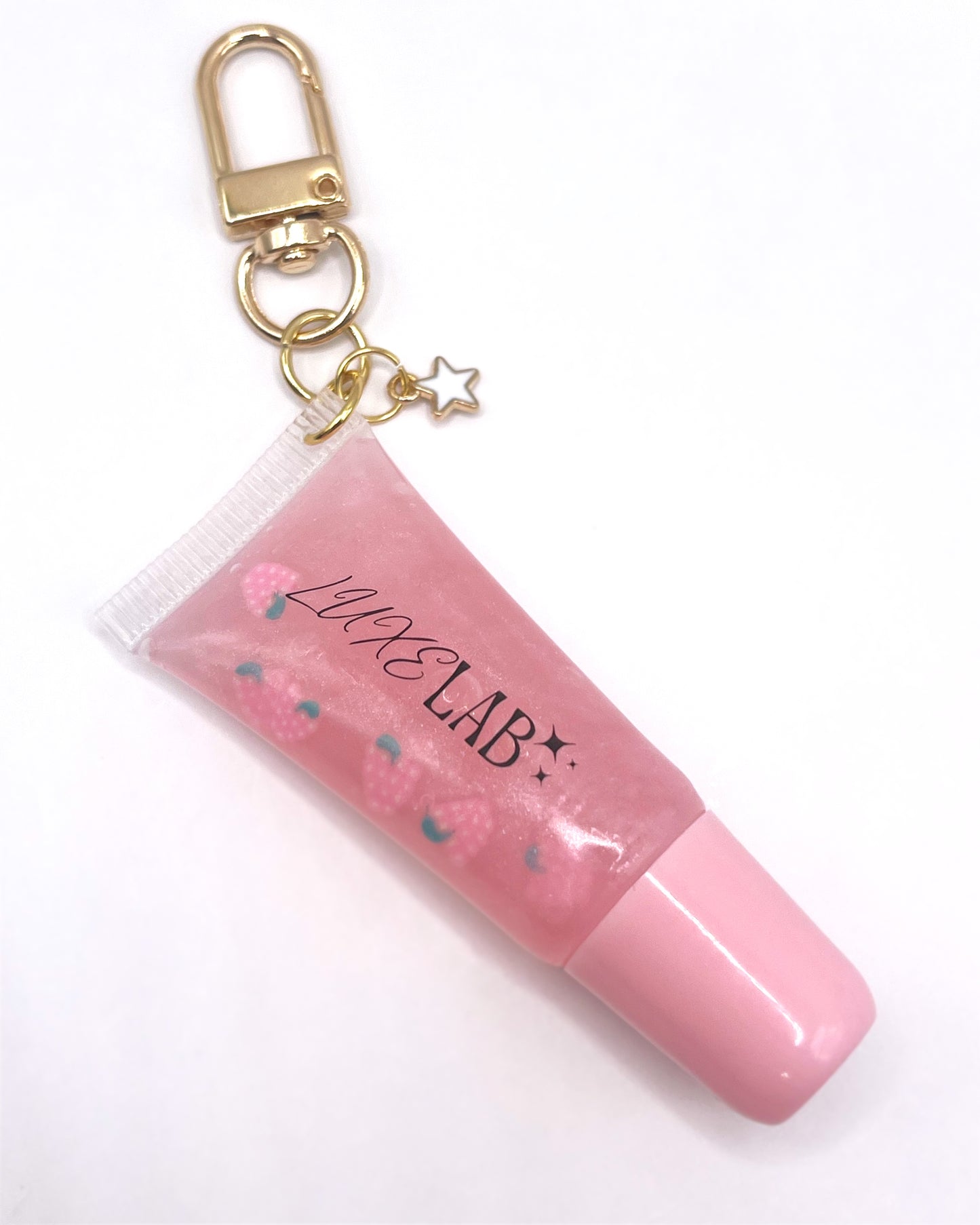 Raspberry Shimmer Keychain Gloss