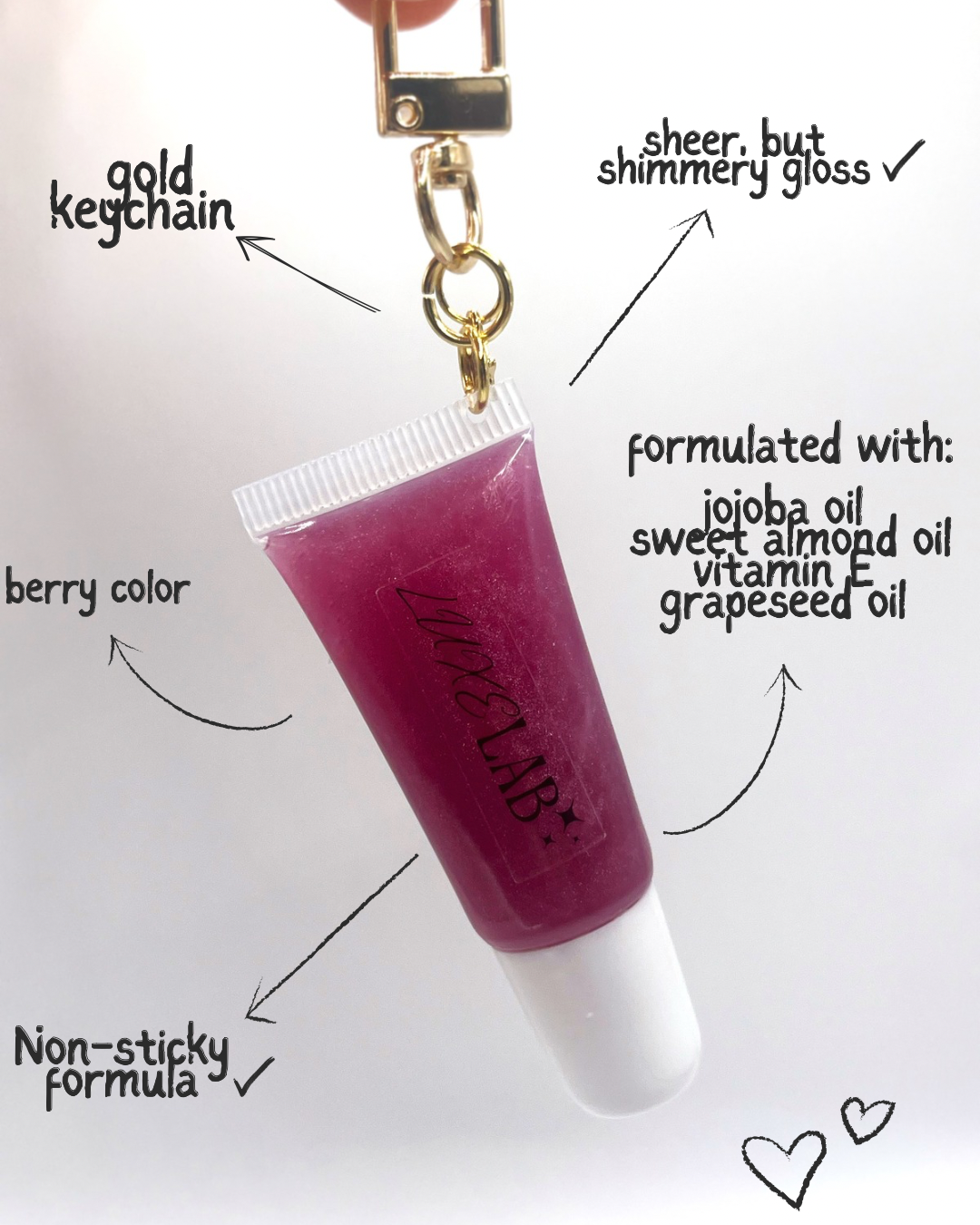 Midnight Berry Keychain Lipgloss