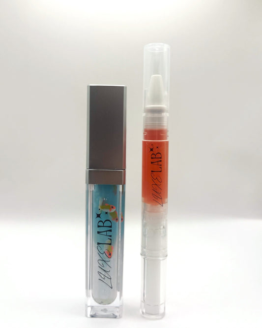 Aquamarine Lip Oil Duo