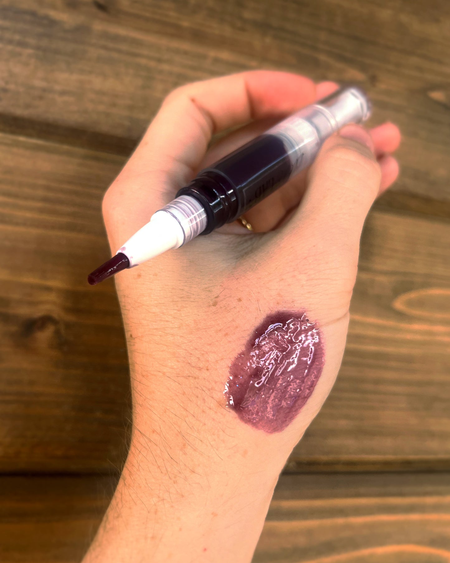 Blackberry pH color changing lip stain